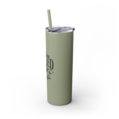 Something Wicked Skinny Tumbler with Straw, 20oz