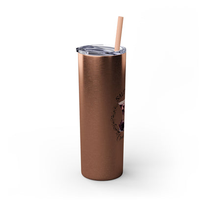 Salem Witch Cocktail Club V2 Skinny Tumbler with Straw, 20oz