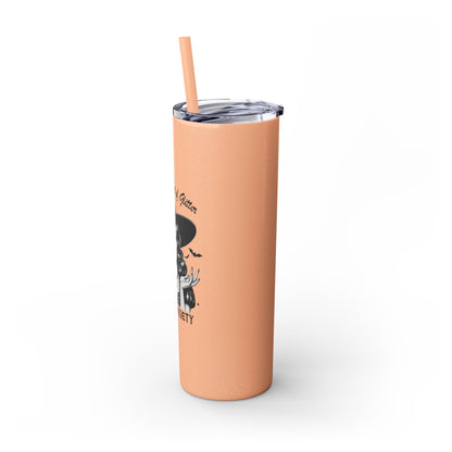 I'm Made Out Of Glitter Skinny Tumbler with Straw, 20oz