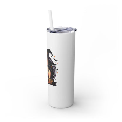 Drink Up Skinny Tumbler with Straw, 20oz