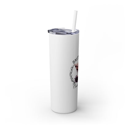 Salem Witch Cocktail Club V2 Skinny Tumbler with Straw, 20oz