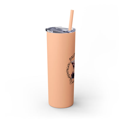 Salem Witch Cocktail Club V2 Skinny Tumbler with Straw, 20oz