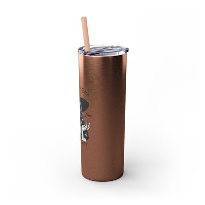 I'm Made Out Of Glitter Skinny Tumbler with Straw, 20oz