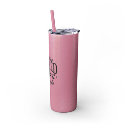 Something Wicked Skinny Tumbler with Straw, 20oz