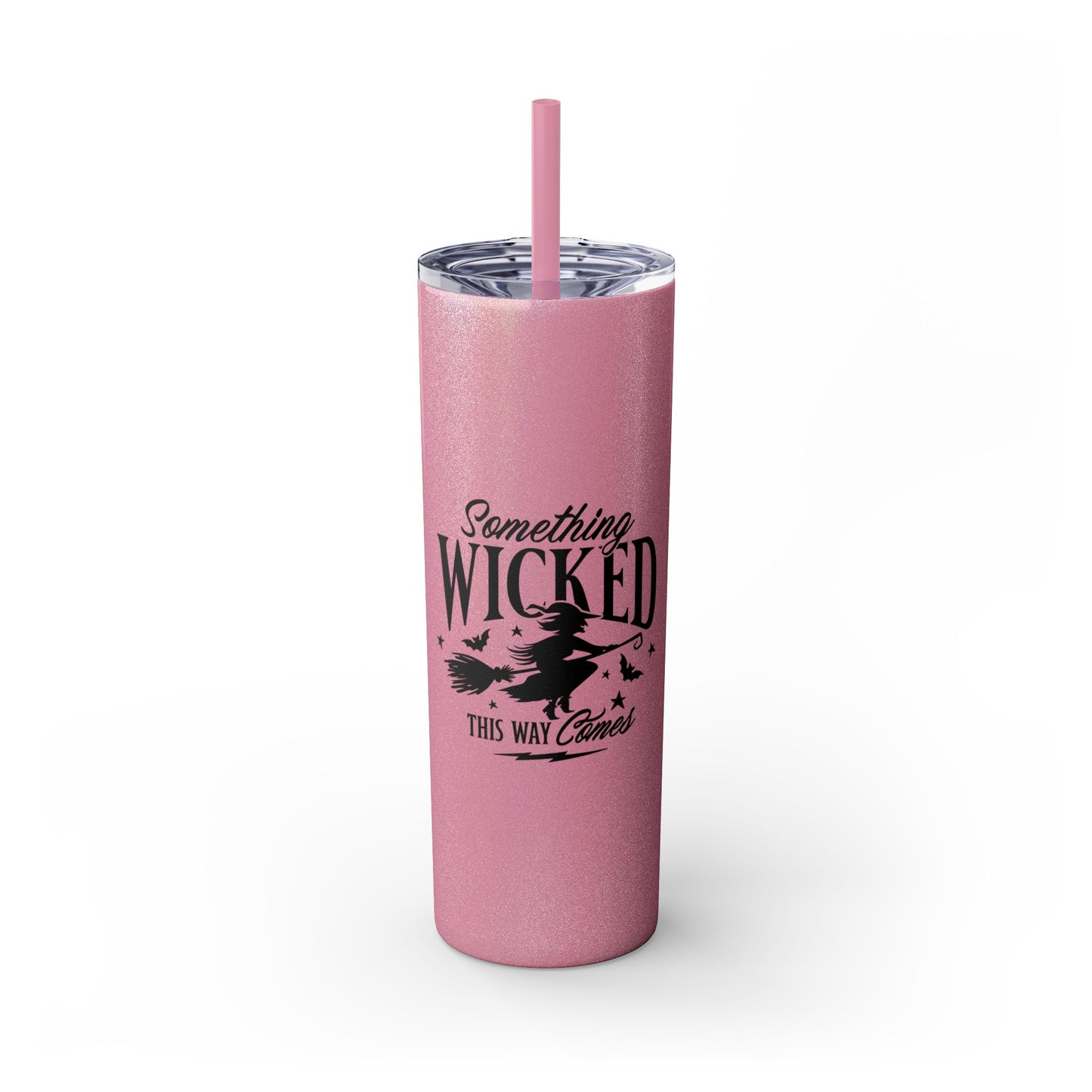 Something Wicked Skinny Tumbler with Straw, 20oz