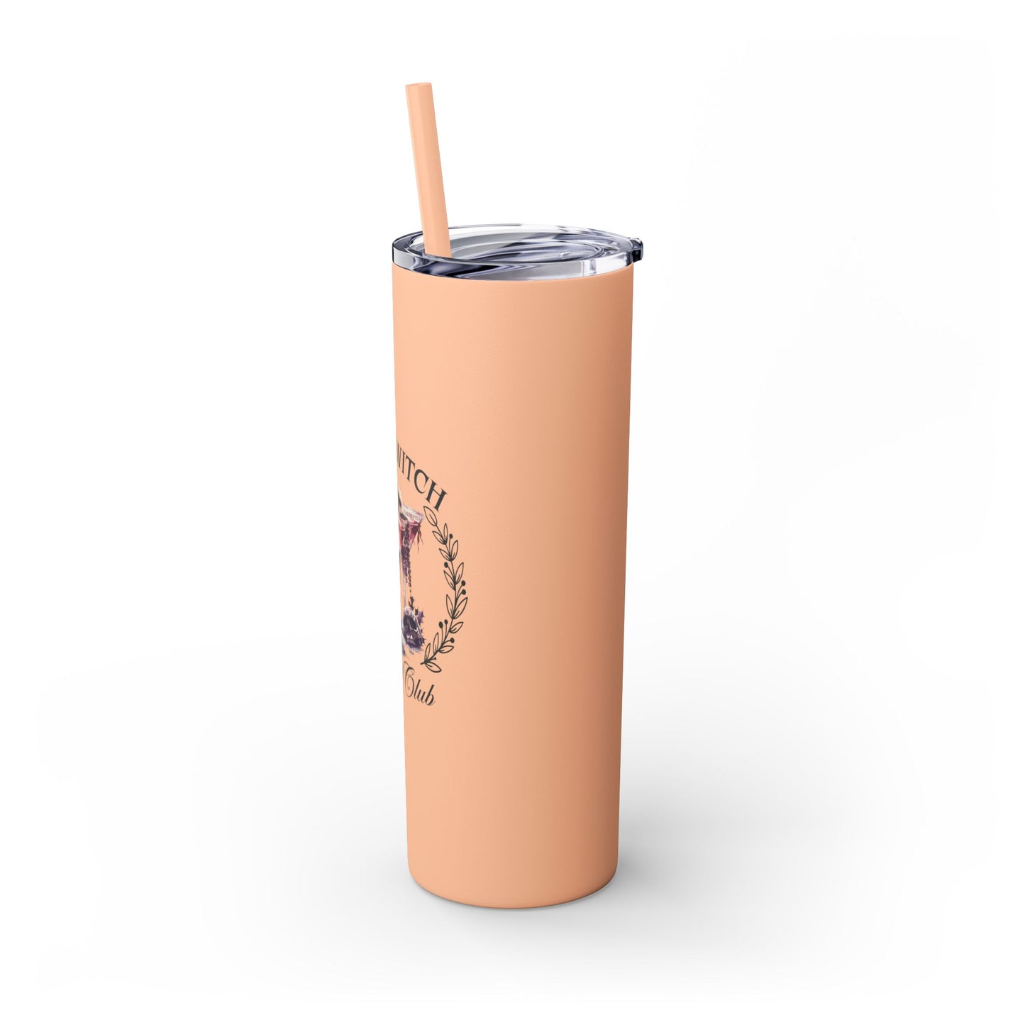 Salem Witch Cocktail Club V2 Skinny Tumbler with Straw, 20oz