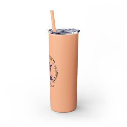 Salem Witch Cocktail Club V2 Skinny Tumbler with Straw, 20oz