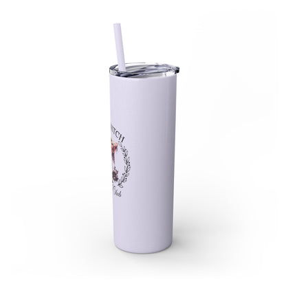 Salem Witch Cocktail Club V2 Skinny Tumbler with Straw, 20oz