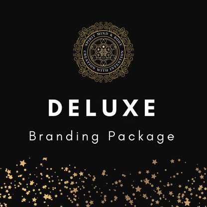 Deluxe Brand Identity Branding Package, Custom Branding Logo, Custom Branding Bundle - Graphic Design Package, Logo Design - SPIRITUAL DOWNLOADS