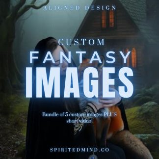 Custom Fantasy Portrait Bundle | Magical Witchy Spiritual Art | Personalized AI Portraits